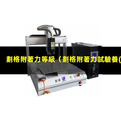 劃格附著力等級
